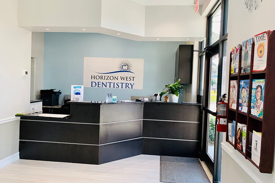 Horizon West Dentistry, front desk in Windermere, FL