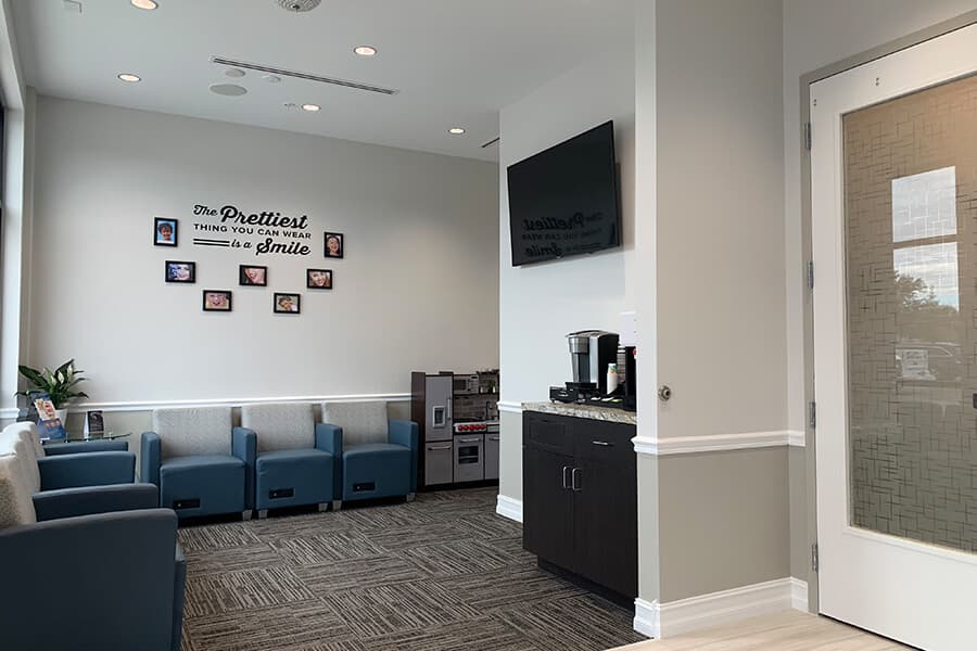 Horizon West Dentistry waiting room, Windermere, Florida